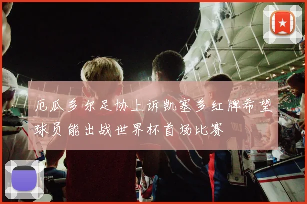 厄瓜多尔足协上诉凯塞多红牌希望球员能出战世界杯首场比赛